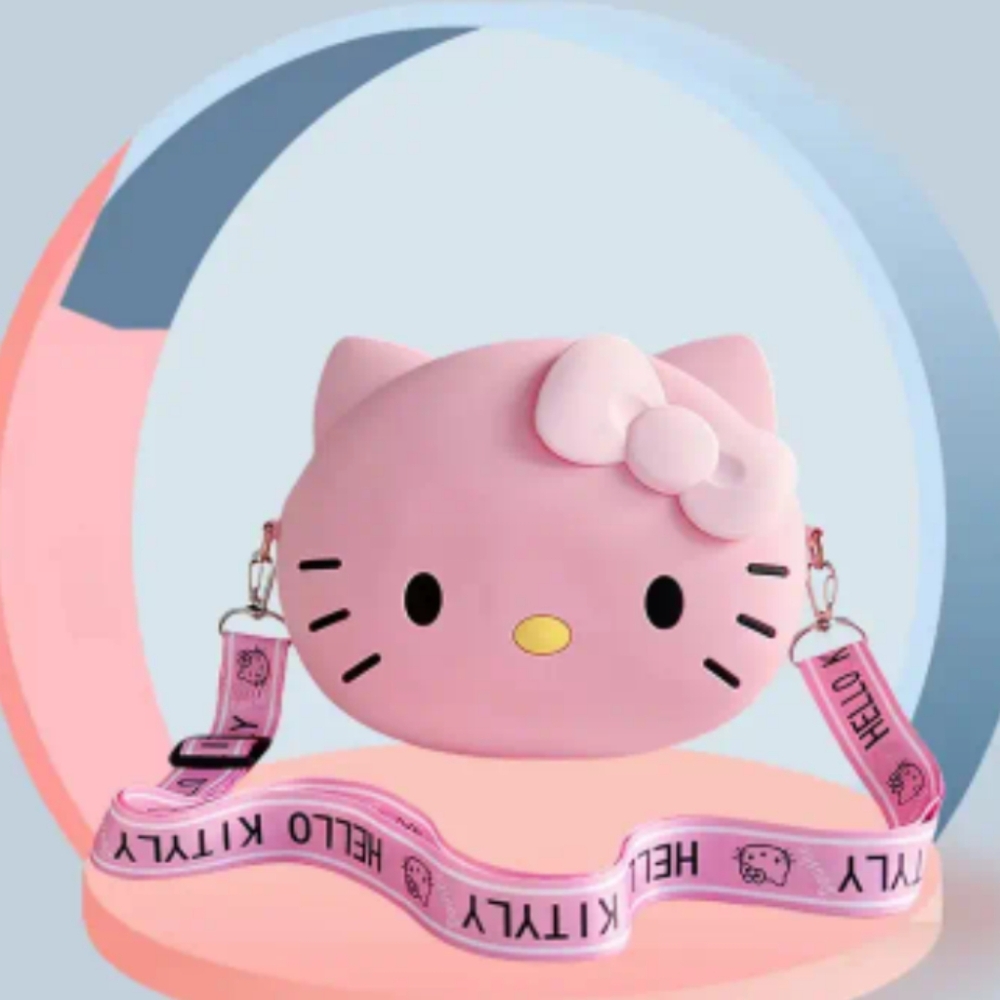 NWOT Hello Kitty Pink Kids Crossbody Bag
